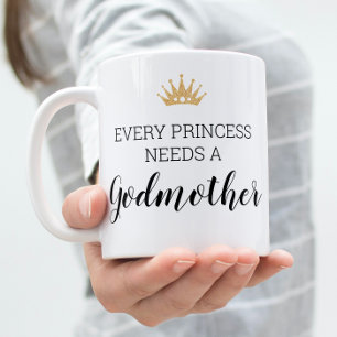 Varje prinsessa behöver en gudmor Frieri Kaffemugg