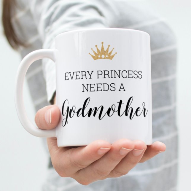 Varje prinsessa behöver en gudmor Frieri Kaffemugg (Skapare uppladdad)