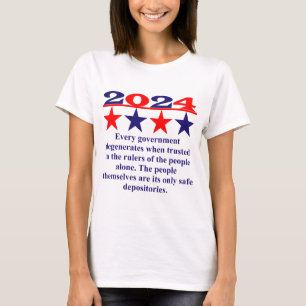 Varje regering förfaller när den är pålitlig - Pol T Shirt
