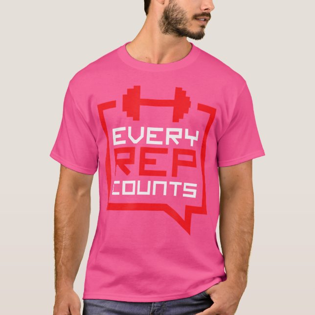Varje rep räknas med en luddig viktning t shirt (Framsida)