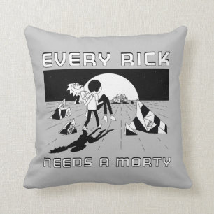 Varje Rick behöver en morty Kudde