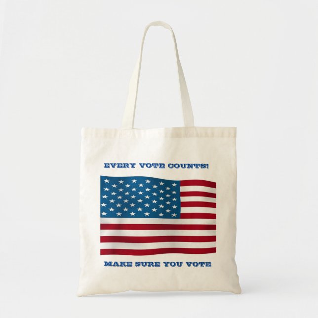 Varje rösträknare! - Tote Bag Tygkasse (Framsidan)