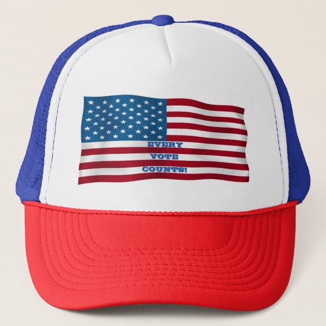 Varje rösträknare! - TRUCKERKEPS (Framsida)