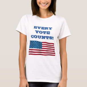 Varje rösträkning - Kvinnors T-shirt