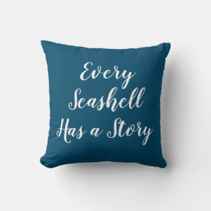 Varje Seashell har en storiabb Dekorativ kudde
