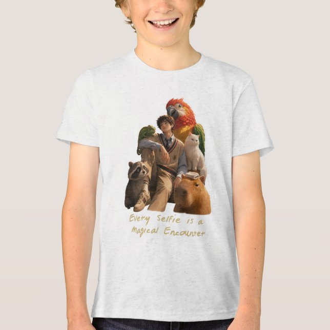 Varje Selfie är en Magisk Upplevelse T Shirt (Framsida)