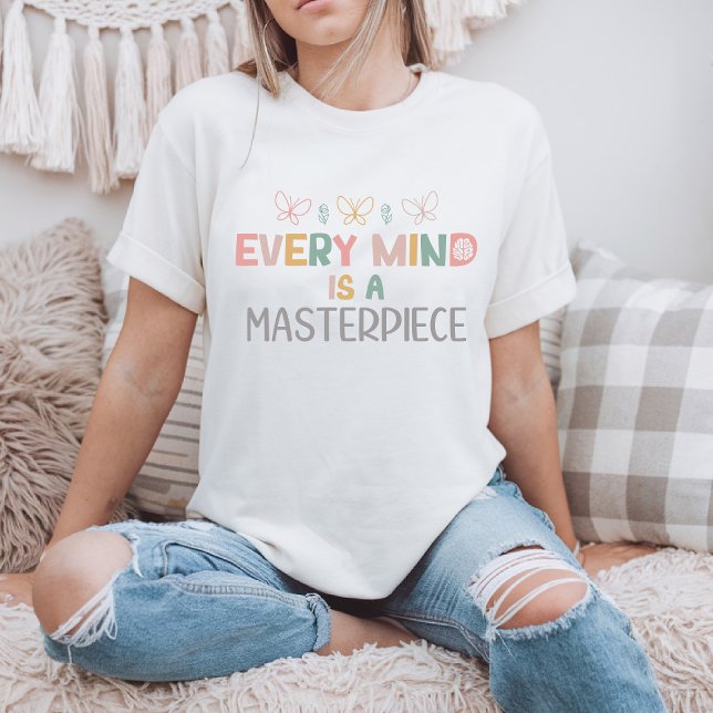 Varje sinne är ett mästerverk Autism Acceptans T Shirt (Skapare uppladdad)