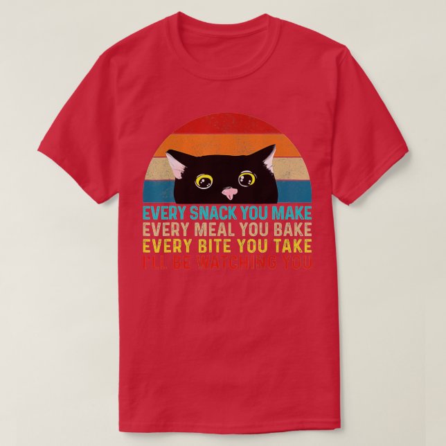Varje Snack du får mig att titta på Lo T Shirt (Design framsida)