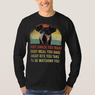 Varje Snack du gör Manchester Terrier Hund Mamma D T Shirt