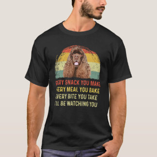 Varje Snack du gör till amerikanska Cocker Spanska T Shirt
