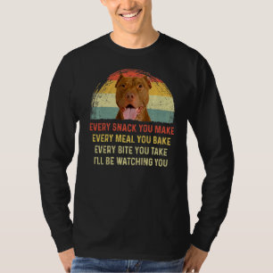 Varje Snack du gör till amerikanska Pit Bull Dog M T Shirt