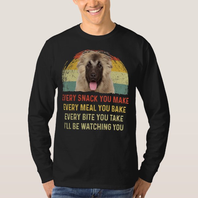 Varje Snack du gör till den kaukasiska shepherd Hu T Shirt (Framsida)