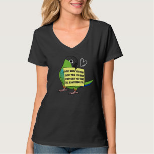 Varje Snack-måltid eller Bita I Nanday Conure Parr T Shirt
