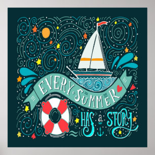 Varje sommar har en berättelse Poster
