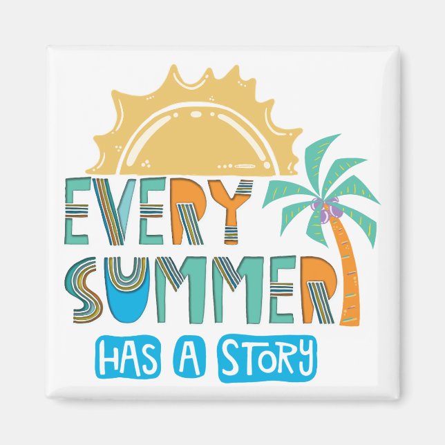Varje sommar har en historia magnet (Framsidan)