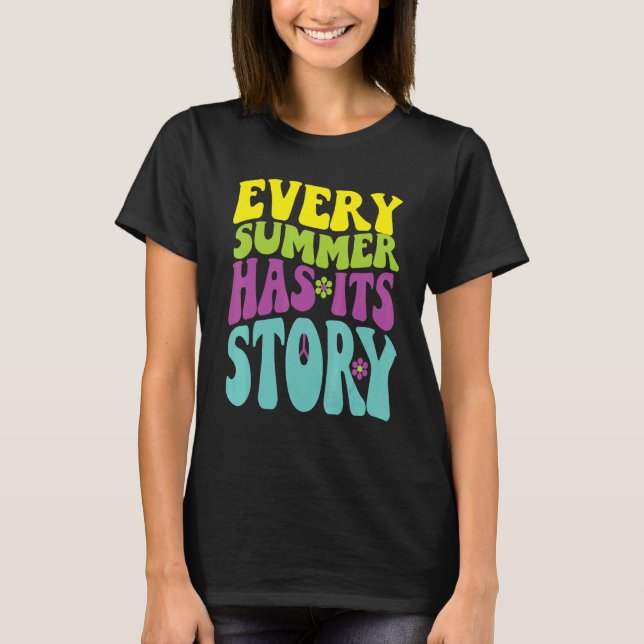 Varje sommar har sin historia t shirt (Framsida)
