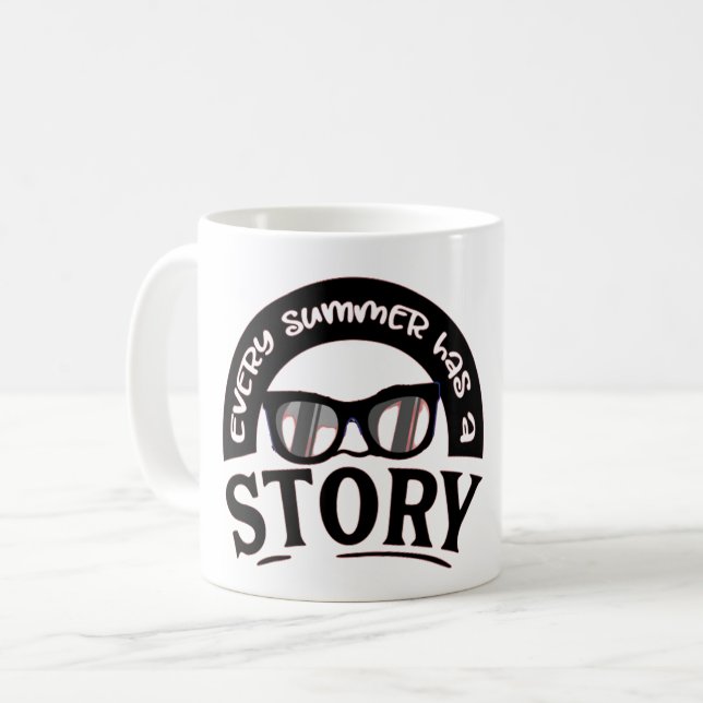 VARJE SOMMER HAR EN STORY BEACH PARTY KAFFEMUGG (Framsida vänster)