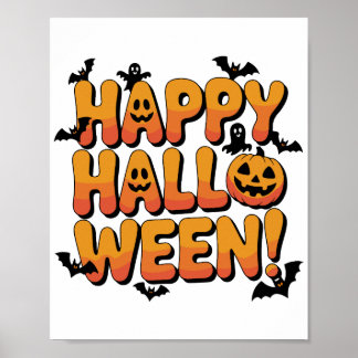 Varje Stor Halloween Börjar med en Leende och en P Poster