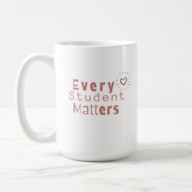 Varje Student-fråga Kaffemugg (Vänster)