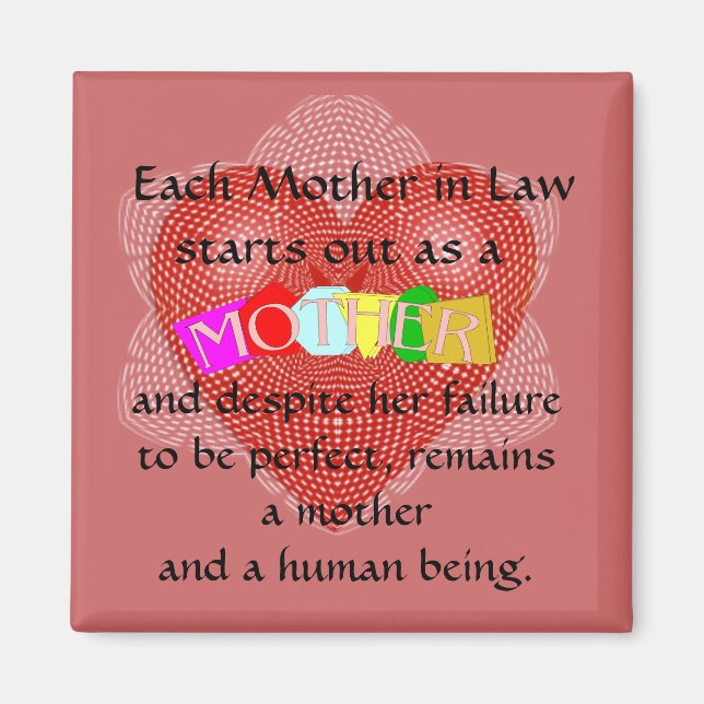 Varje svärmor börjar som Mor Magnet (Framsidan)