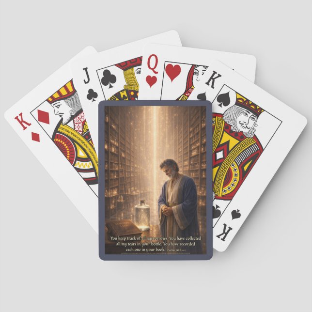 Varje tår ihågkommen casinokort (Baksidan)