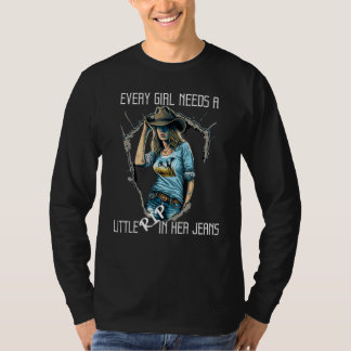 Varje tjej behöver en liten reva i sina jeans 11 t shirt