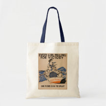 Varje tjej Pulling for Victory Tote Bag