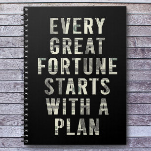 Varje Underbar Fortune Motivational Quote Anteckningsbok