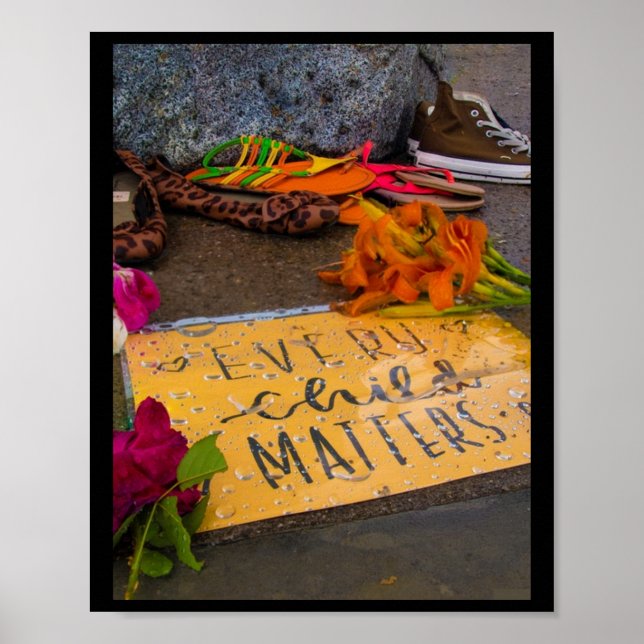 Varje underordnad teckenetikett poster (Framsidan)