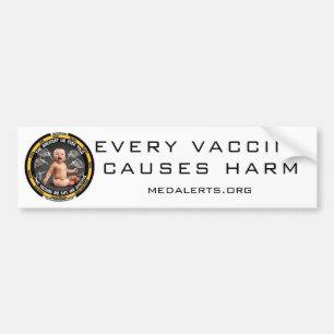 Varje vaccin orsakar skada bildekal