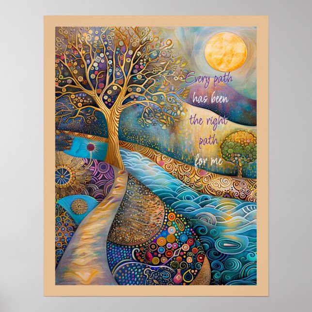 Varje Väg har varit Högerna Väg Poster (Framsidan)