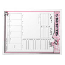 Varje vecka för att göra lista - Rosa Rosett band 