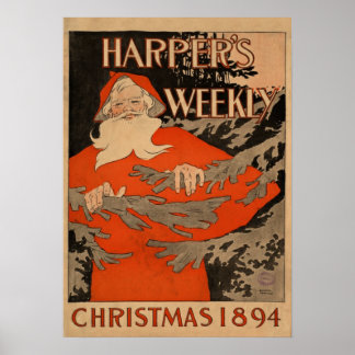 Varje vecka trakasseras Edward Penfield. Poster