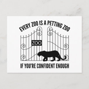 Varje zoo är en sportzoo vykort