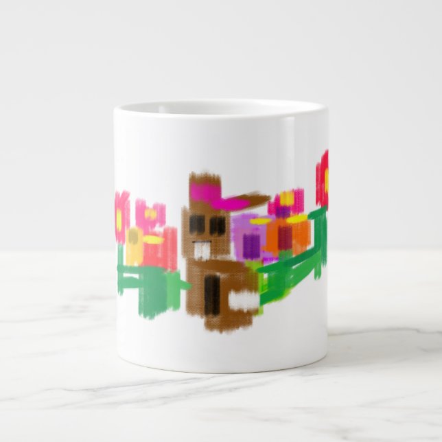 Vårkanin Jumbo Mugg (Framsidan)