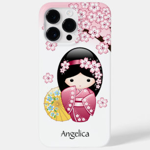 VårKokeshi docka - gullig japansk Geishaflicka