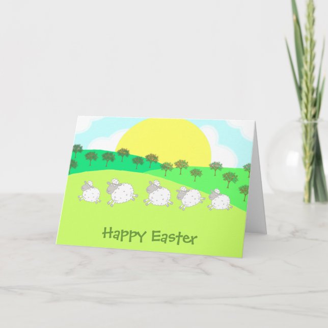 VårLambs Helgkort (Framsida)