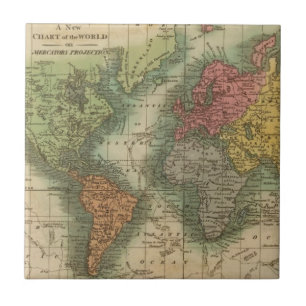 Värld 4 kakelplatta