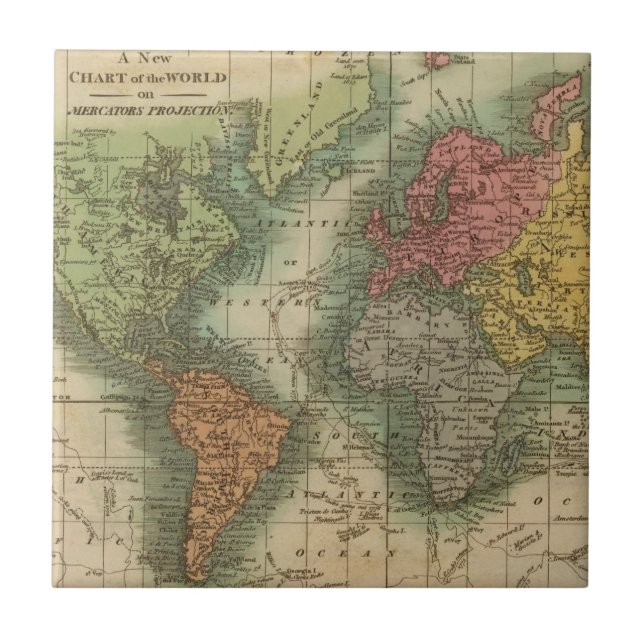 Värld 4 kakelplatta (Framsidan)