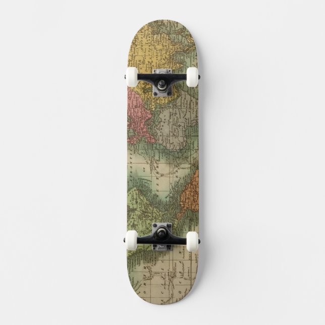 Värld 4 skateboard bräda 20 cm (Framsida)