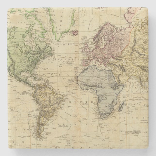 Värld 5 stenunderlägg (Framsidan)