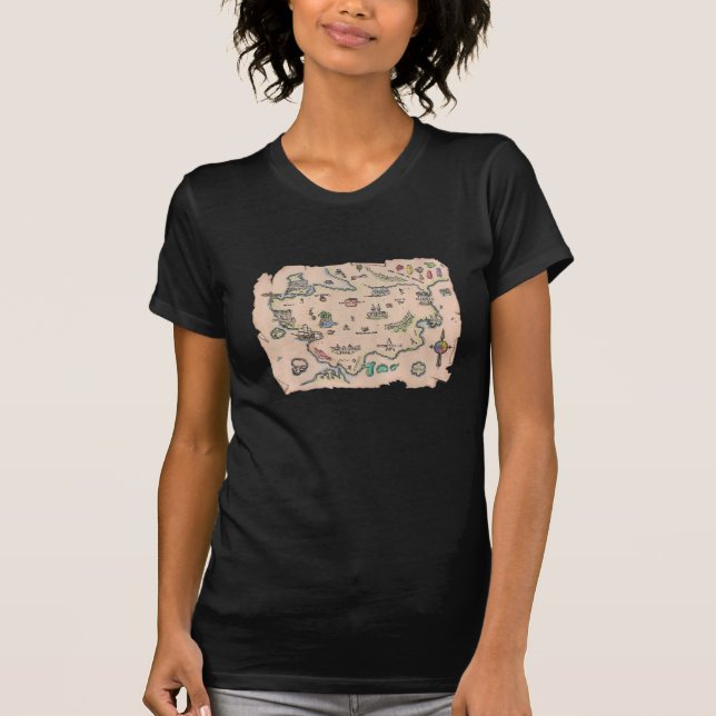 Värld av Boardgames kvinna skjorta Tee Shirt (Framsida)