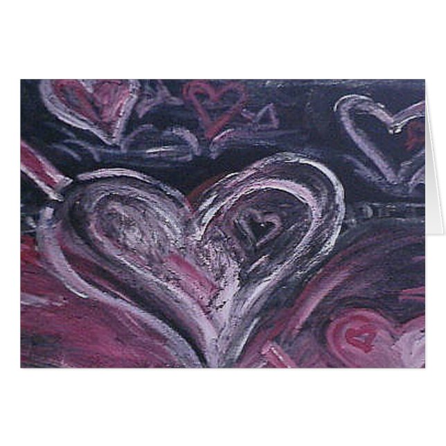 VÄRLD AV HJÄRTA II HÄLSNINGSKORT (Framsidan Horizontal)