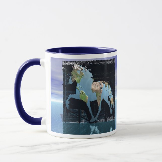 Värld av Islands Mugg (Vänster)