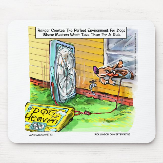 Värld inträffar med Hund Funny Tees Mugg & Gifts Musmatta (Framsidan)