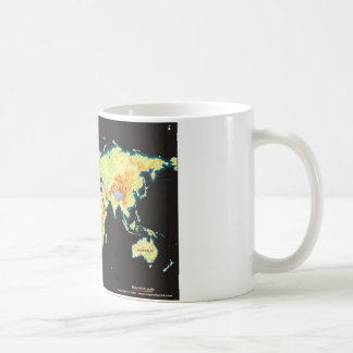 värld map-2 kaffemugg