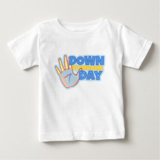 VÄRLD NEDÅT SYNDROMDAG T SHIRT
