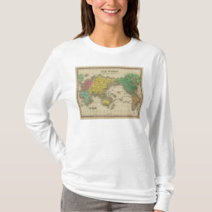Värld på Mercators projektion T-shirt