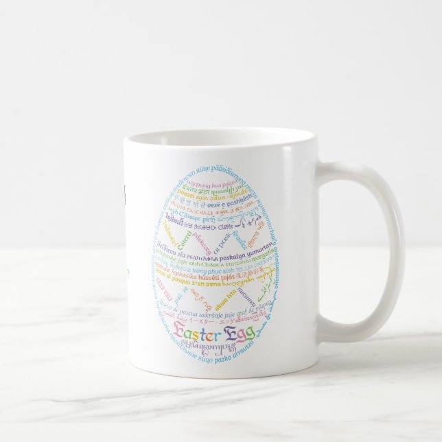 Värld Påskäggmugg Kaffemugg (Höger)