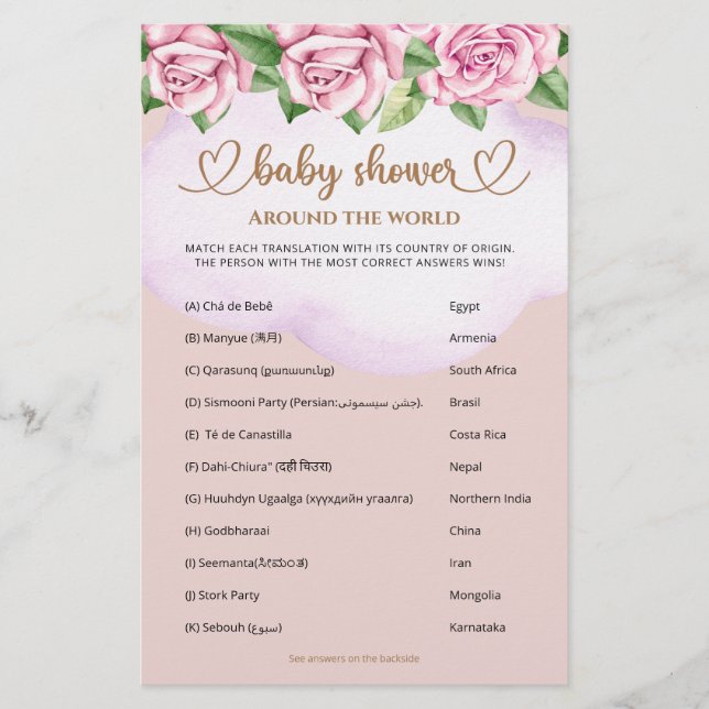 Värld runt för babyskor för nalle (Framsida)